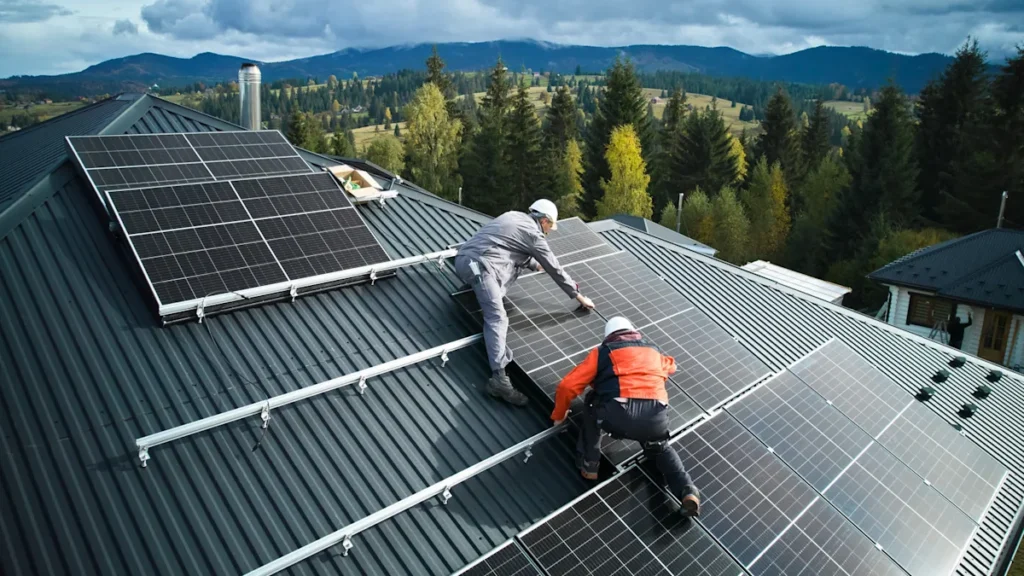 Custom solar installation